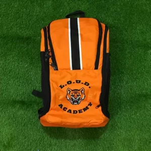 L.O.U.D Academy Orange & Black Backpack