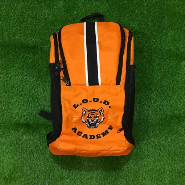 L.O.U.D Academy Orange & Black Backpack