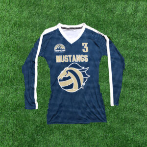 Check-Mustangs-Volley-Ball-Jersey